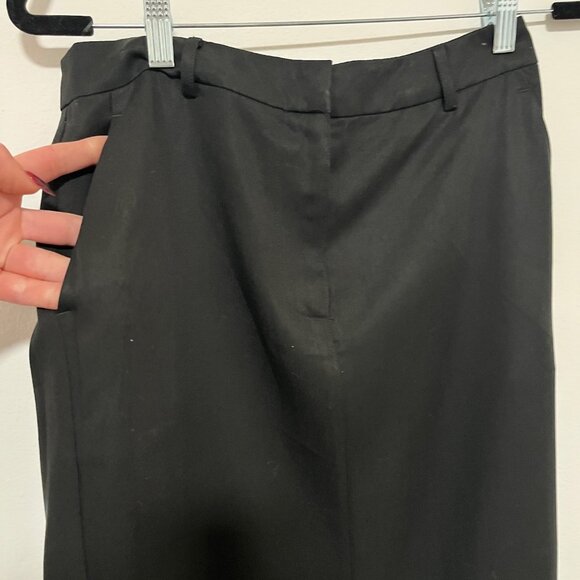 Reformation Black Maxi Skirt With Back Slit & Pockets Size 2 - Picture 12 of 16